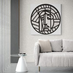 ABSTRACT LONG FIGURE WALL