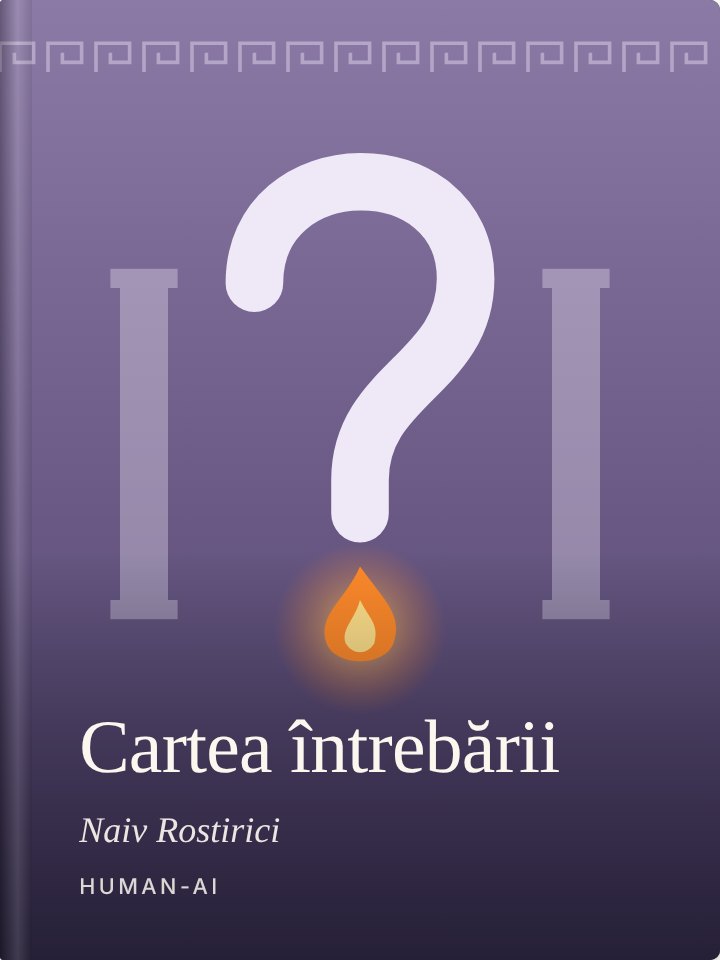 Cartea întrebării – Dialoguri cu Heraclit, Socrate, Cioran și Omul prezentului